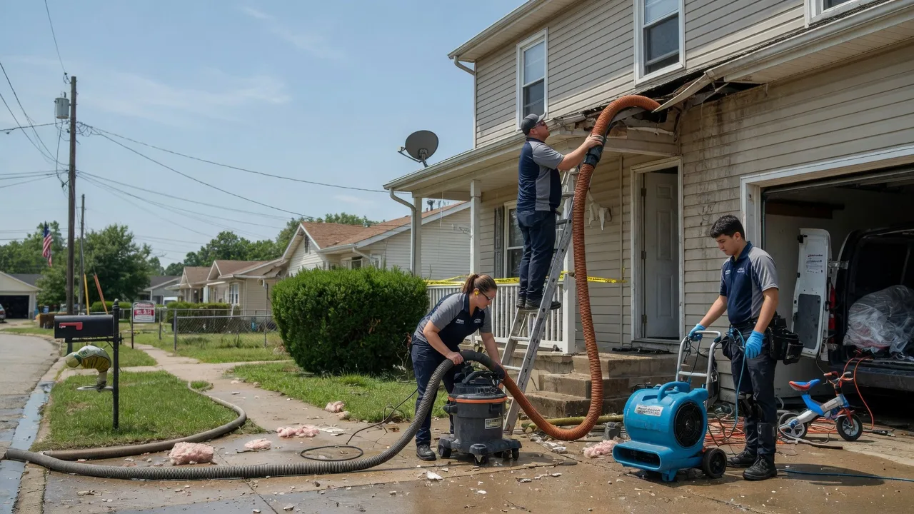 Water Damage Restoration in Melissa, TX near me